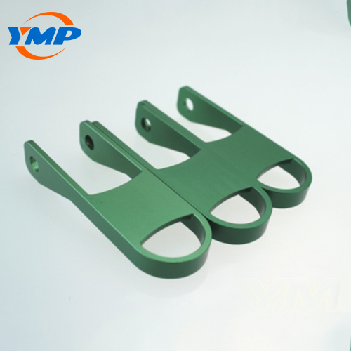 High Precision Green Anodized Aluminum CNC Milling Parts