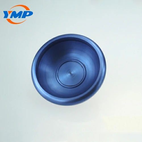 Custom High Precision Blue  Anodized Aluminum CNC Turning  Parts With 0.01mm Tolerance